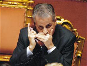 Il ministro dell’Interno Claudio Scajola.